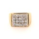 Pre Owned 9ct CZ Signet Ring ZX937